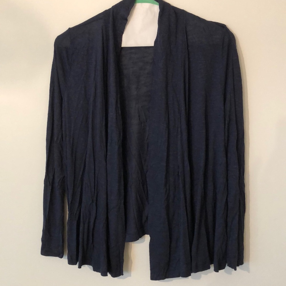 Navy cardigan